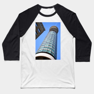 BT Post Office Tower Fitzrovia London Baseball T-Shirt